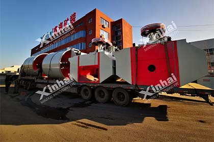 Beneficiation equipment in transit